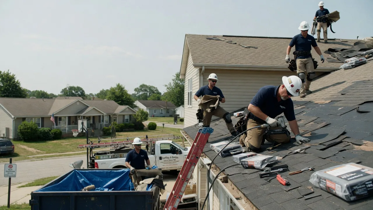 Roof Replacement in Red House, WV near me